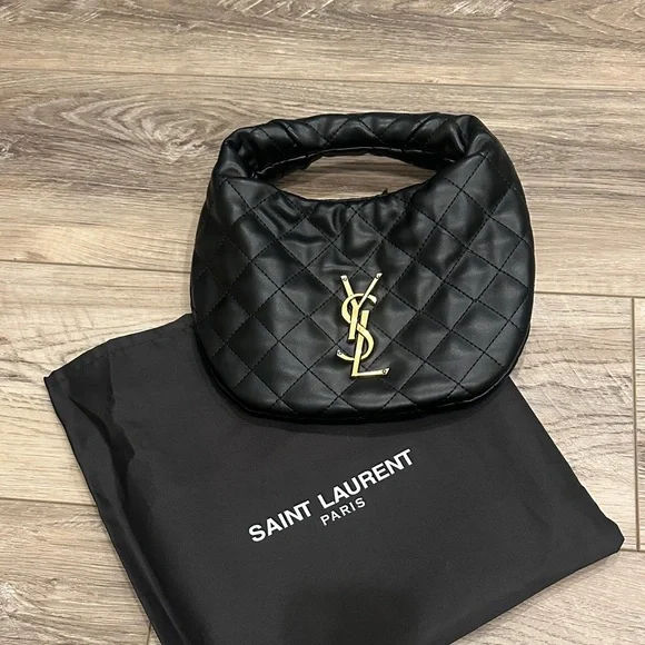 Saint Laurent LOOK A LIKE YSL Black Quilted Women's Bag - Picture 1 of 5